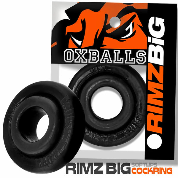 RIMZ BIG flexTPR™ Softlips Cockring - Black