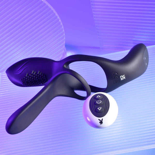 The 3 Way Remote Controlled Rechargeable Cock Ring