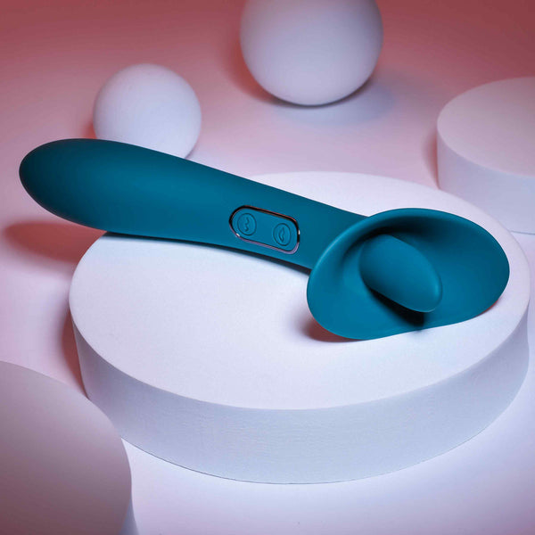 True Indulgence Rechargeable Dual End Tongue-Stroking Vibrator