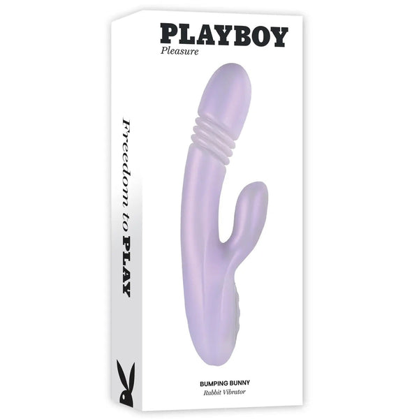 Bumping Bunny Rechargeable Thrusting & Warming Rabbit Vibrator