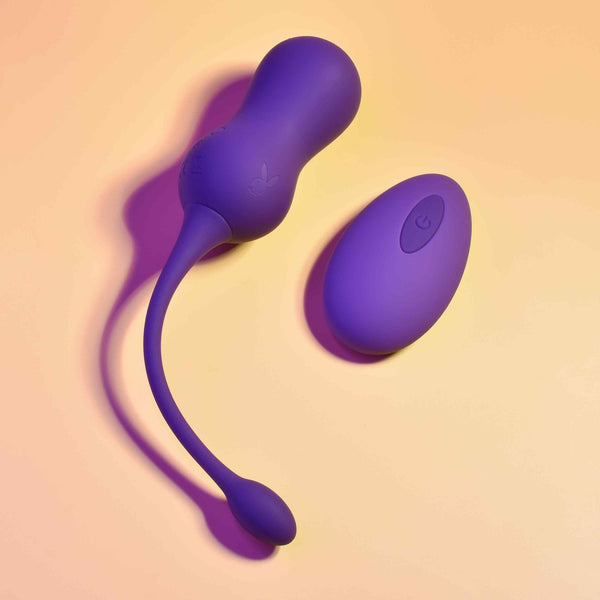Double Time Remote Controlled Rechargeable Vibrating Kegel Balls