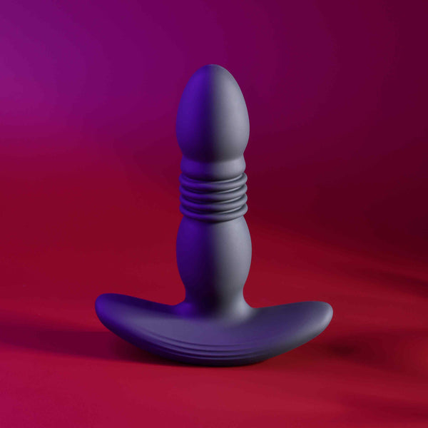 Trust The Thrust Remote Controlled Rechargeable Vibrating & Thrusting Butt Plug