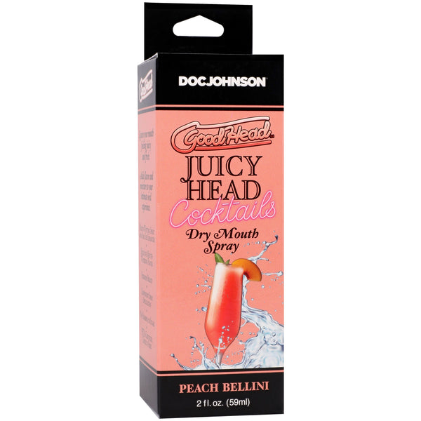 GoodHead Juicy Head Cocktails Dry Mouth Spray - Peach Bellini