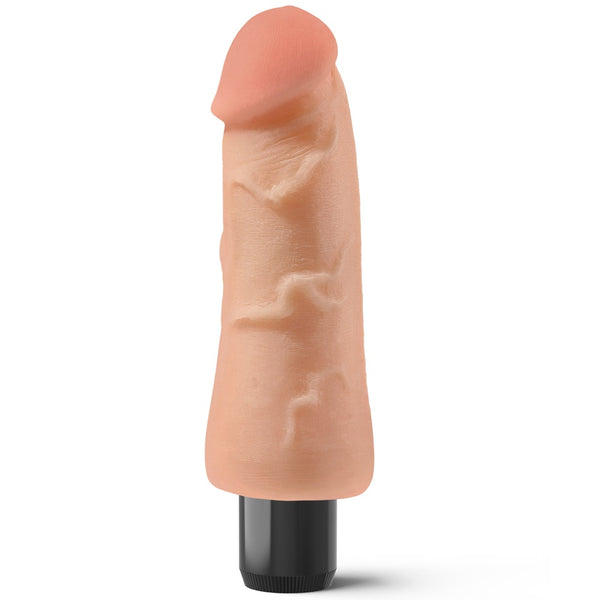 Pipedream Real Feel No. 6 Vibrating 6.5" Dildo - Light - Extreme Toyz Singapore - https://extremetoyz.com.sg - Sex Toys and Lingerie Online Store - Bondage Gear / Vibrators / Electrosex Toys / Wireless Remote Control Vibes / Sexy Lingerie and Role Play / BDSM / Dungeon Furnitures / Dildos and Strap Ons &nbsp;/ Anal and Prostate Massagers / Anal Douche and Cleaning Aide / Delay Sprays and Gels / Lubricants and more...