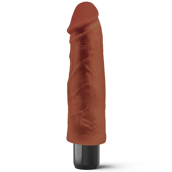 Pipedream Real Feel No. 1 Vibrating 7.25" Dildo - Brown - Extreme Toyz Singapore - https://extremetoyz.com.sg - Sex Toys and Lingerie Online Store - Bondage Gear / Vibrators / Electrosex Toys / Wireless Remote Control Vibes / Sexy Lingerie and Role Play / BDSM / Dungeon Furnitures / Dildos and Strap Ons &nbsp;/ Anal and Prostate Massagers / Anal Douche and Cleaning Aide / Delay Sprays and Gels / Lubricants and more...