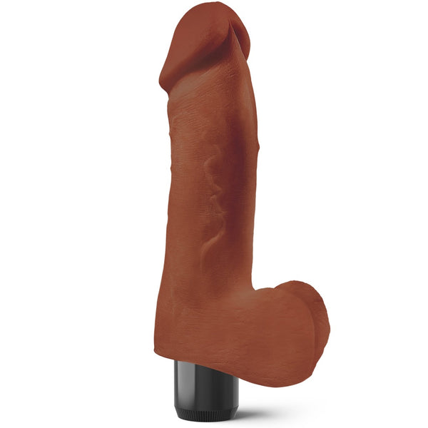 Pipedream Real Feel No. 2 Vibrating 7.25" Dildo - Brown - Extreme Toyz Singapore - https://extremetoyz.com.sg - Sex Toys and Lingerie Online Store - Bondage Gear / Vibrators / Electrosex Toys / Wireless Remote Control Vibes / Sexy Lingerie and Role Play / BDSM / Dungeon Furnitures / Dildos and Strap Ons &nbsp;/ Anal and Prostate Massagers / Anal Douche and Cleaning Aide / Delay Sprays and Gels / Lubricants and more...