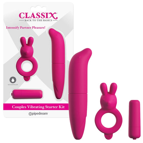 Pipedream Classix Couples Vibrating Starter Kit - Extreme Toyz Singapore - https://extremetoyz.com.sg - Sex Toys and Lingerie Online Store
