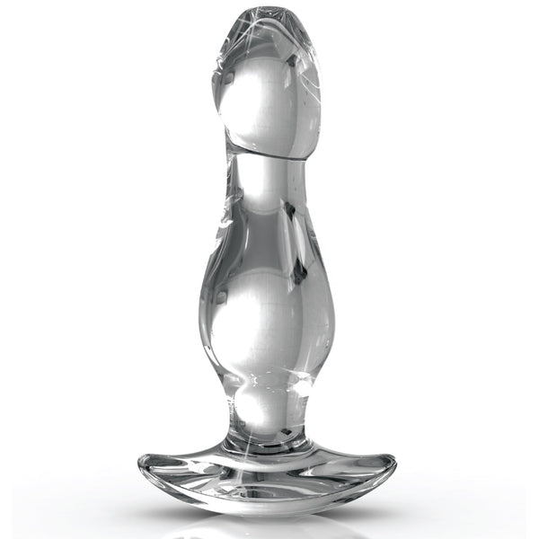 Pipedream Icicles No. 72 Glass Butt Plug - Extreme Toyz Singapore - https://extremetoyz.com.sg - Sex Toys and Lingerie Online Store - Bondage Gear / Vibrators / Electrosex Toys / Wireless Remote Control Vibes / Sexy Lingerie and Role Play / BDSM / Dungeon Furnitures / Dildos and Strap Ons &nbsp;/ Anal and Prostate Massagers / Anal Douche and Cleaning Aide / Delay Sprays and Gels / Lubricants and more...