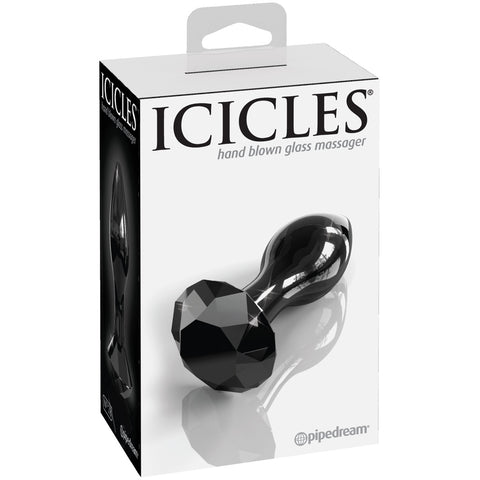 Pipedream Icicles No. 78 Glass Butt Plug - Extreme Toyz Singapore - https://extremetoyz.com.sg - Sex Toys and Lingerie Online Store - Bondage Gear / Vibrators / Electrosex Toys / Wireless Remote Control Vibes / Sexy Lingerie and Role Play / BDSM / Dungeon Furnitures / Dildos and Strap Ons &nbsp;/ Anal and Prostate Massagers / Anal Douche and Cleaning Aide / Delay Sprays and Gels / Lubricants and more...