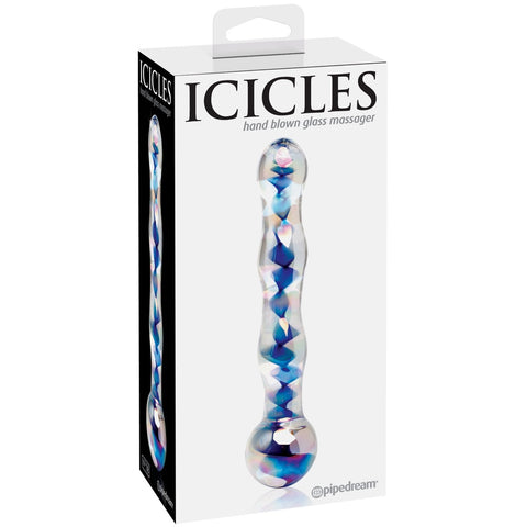 Pipedream Icicles No. 8 Glass Wand - Extreme Toyz Singapore - https://extremetoyz.com.sg - Sex Toys and Lingerie Online Store - Bondage Gear / Vibrators / Electrosex Toys / Wireless Remote Control Vibes / Sexy Lingerie and Role Play / BDSM / Dungeon Furnitures / Dildos and Strap Ons &nbsp;/ Anal and Prostate Massagers / Anal Douche and Cleaning Aide / Delay Sprays and Gels / Lubricants and more...