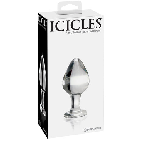 Icicles No. 25 Glass Butt Plug