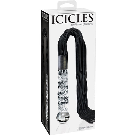 Pipedream Icicles No. 38 Glass Flogger - Extreme Toyz Singapore - https://extremetoyz.com.sg - Sex Toys and Lingerie Online Store - Bondage Gear / Vibrators / Electrosex Toys / Wireless Remote Control Vibes / Sexy Lingerie and Role Play / BDSM / Dungeon Furnitures / Dildos and Strap Ons &nbsp;/ Anal and Prostate Massagers / Anal Douche and Cleaning Aide / Delay Sprays and Gels / Lubricants and more...