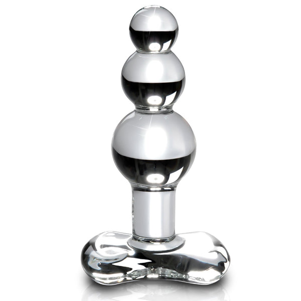 Pipedream Icicles No. 47 Glass Butt Plug - Extreme Toyz Singapore - https://extremetoyz.com.sg - Sex Toys and Lingerie Online Store - Bondage Gear / Vibrators / Electrosex Toys / Wireless Remote Control Vibes / Sexy Lingerie and Role Play / BDSM / Dungeon Furnitures / Dildos and Strap Ons &nbsp;/ Anal and Prostate Massagers / Anal Douche and Cleaning Aide / Delay Sprays and Gels / Lubricants and more...