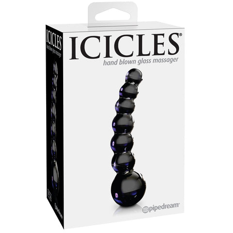 Pipedream Icicles No. 66 Beaded Glass Probe - Extreme Toyz Singapore - https://extremetoyz.com.sg - Sex Toys and Lingerie Online Store - Bondage Gear / Vibrators / Electrosex Toys / Wireless Remote Control Vibes / Sexy Lingerie and Role Play / BDSM / Dungeon Furnitures / Dildos and Strap Ons &nbsp;/ Anal and Prostate Massagers / Anal Douche and Cleaning Aide / Delay Sprays and Gels / Lubricants and more...