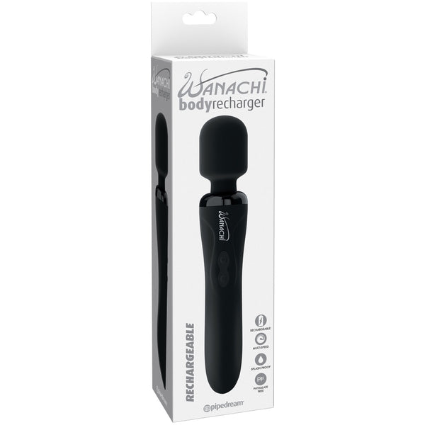 Pipedream Wanachi Body Recharger Wand Massager - Extreme Toyz Singapore - https://extremetoyz.com.sg - Sex Toys and Lingerie Online Store - Bondage Gear / Vibrators / Electrosex Toys / Wireless Remote Control Vibes / Sexy Lingerie and Role Play / BDSM / Dungeon Furnitures / Dildos and Strap Ons  / Anal and Prostate Massagers / Anal Douche and Cleaning Aide / Delay Sprays and Gels / Lubricants and more...