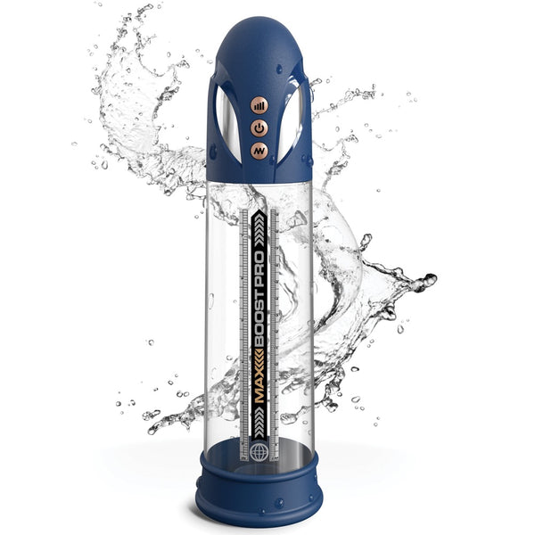 Pipedream Pump Worx Max Boost Pro Flow - Blue - Extreme Toyz Singapore - https://extremetoyz.com.sg - Sex Toys and Lingerie Online Store - Bondage Gear / Vibrators / Electrosex Toys / Wireless Remote Control Vibes / Sexy Lingerie and Role Play / BDSM / Dungeon Furnitures / Dildos and Strap Ons &nbsp;/ Anal and Prostate Massagers / Anal Douche and Cleaning Aide / Delay Sprays and Gels / Lubricants and more...