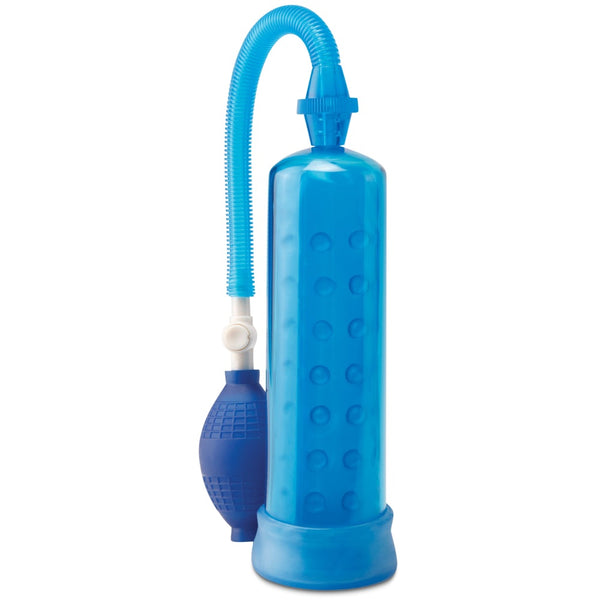 Pipedream Pump Worx Silicone Power Pump - Blue - Extreme Toyz Singapore - https://extremetoyz.com.sg - Sex Toys and Lingerie Online Store - Bondage Gear / Vibrators / Electrosex Toys / Wireless Remote Control Vibes / Sexy Lingerie and Role Play / BDSM / Dungeon Furnitures / Dildos and Strap Ons &nbsp;/ Anal and Prostate Massagers / Anal Douche and Cleaning Aide / Delay Sprays and Gels / Lubricants and more...