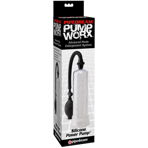 Pipedream Pump Worx Silicone Power Pump - Clear - Extreme Toyz Singapore - https://extremetoyz.com.sg - Sex Toys and Lingerie Online Store - Bondage Gear / Vibrators / Electrosex Toys / Wireless Remote Control Vibes / Sexy Lingerie and Role Play / BDSM / Dungeon Furnitures / Dildos and Strap Ons &nbsp;/ Anal and Prostate Massagers / Anal Douche and Cleaning Aide / Delay Sprays and Gels / Lubricants and more...