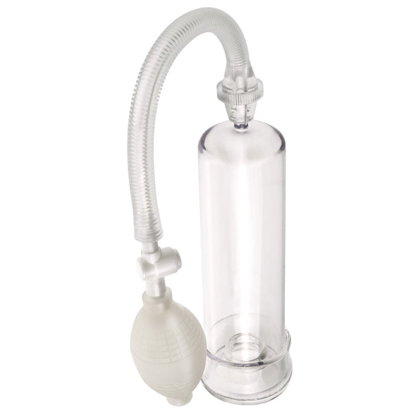 Pipedream Pump Worx Beginner's Power Pump - Clear - Extreme Toyz Singapore - https://extremetoyz.com.sg - Sex Toys and Lingerie Online Store - Bondage Gear / Vibrators / Electrosex Toys / Wireless Remote Control Vibes / Sexy Lingerie and Role Play / BDSM / Dungeon Furnitures / Dildos and Strap Ons &nbsp;/ Anal and Prostate Massagers / Anal Douche and Cleaning Aide / Delay Sprays and Gels / Lubricants and more...
