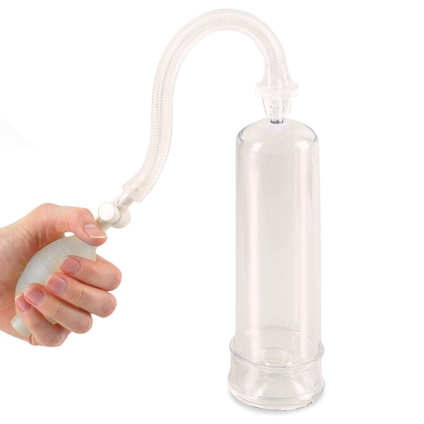 Pipedream Pump Worx Beginner's Power Pump - Clear - Extreme Toyz Singapore - https://extremetoyz.com.sg - Sex Toys and Lingerie Online Store - Bondage Gear / Vibrators / Electrosex Toys / Wireless Remote Control Vibes / Sexy Lingerie and Role Play / BDSM / Dungeon Furnitures / Dildos and Strap Ons &nbsp;/ Anal and Prostate Massagers / Anal Douche and Cleaning Aide / Delay Sprays and Gels / Lubricants and more...