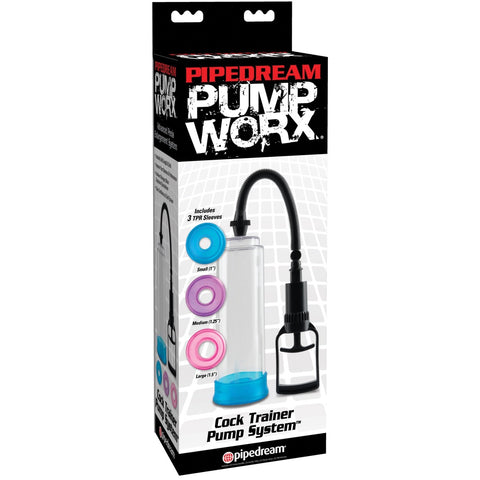 Pipedream Pump Worx Cock Trainer Pump System - Extreme Toyz Singapore - https://extremetoyz.com.sg - Sex Toys and Lingerie Online Store - Bondage Gear / Vibrators / Electrosex Toys / Wireless Remote Control Vibes / Sexy Lingerie and Role Play / BDSM / Dungeon Furnitures / Dildos and Strap Ons &nbsp;/ Anal and Prostate Massagers / Anal Douche and Cleaning Aide / Delay Sprays and Gels / Lubricants and more...