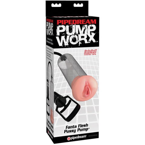 Pipedream Pump Worx Fantas Flesh Pussy Pump - Extreme Toyz Singapore - https://extremetoyz.com.sg - Sex Toys and Lingerie Online Store - Bondage Gear / Vibrators / Electrosex Toys / Wireless Remote Control Vibes / Sexy Lingerie and Role Play / BDSM / Dungeon Furnitures / Dildos and Strap Ons &nbsp;/ Anal and Prostate Massagers / Anal Douche and Cleaning Aide / Delay Sprays and Gels / Lubricants and more...