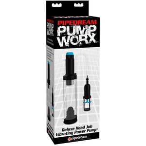 Pipedream Pump Worx Deluxe Head Job Vibrating Power Pump - PExtreme Toyz Singapore - https://extremetoyz.com.sg - Sex Toys and Lingerie Online Store - Bondage Gear / Vibrators / Electrosex Toys / Wireless Remote Control Vibes / Sexy Lingerie and Role Play / BDSM / Dungeon Furnitures / Dildos and Strap Ons &nbsp;/ Anal and Prostate Massagers / Anal Douche and Cleaning Aide / Delay Sprays and Gels / Lubricants and more...