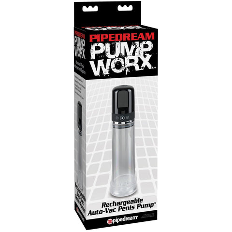 Pipedream Pump Worx Rechargeable Auto-Vac Penis Pump - Extreme Toyz Singapore - https://extremetoyz.com.sg - Sex Toys and Lingerie Online Store - Bondage Gear / Vibrators / Electrosex Toys / Wireless Remote Control Vibes / Sexy Lingerie and Role Play / BDSM / Dungeon Furnitures / Dildos and Strap Ons &nbsp;/ Anal and Prostate Massagers / Anal Douche and Cleaning Aide / Delay Sprays and Gels / Lubricants and more...