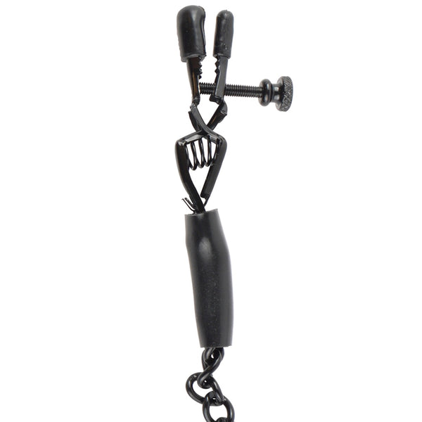 Pipedream Fetish Fantasy Series Adjustable Nipple Chain Clamps - Extreme Toyz Singapore - https://extremetoyz.com.sg - Sex Toys and Lingerie Online Store - Bondage Gear / Vibrators / Electrosex Toys / Wireless Remote Control Vibes / Sexy Lingerie and Role Play / BDSM / Dungeon Furnitures / Dildos and Strap Ons &nbsp;/ Anal and Prostate Massagers / Anal Douche and Cleaning Aide / Delay Sprays and Gels / Lubricants and more...