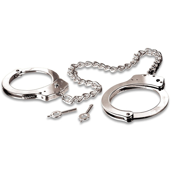 Pipedream Fetish Fantasy Series Metal Leg Cuffs - Extreme Toyz Singapore - https://extremetoyz.com.sg - Sex Toys and Lingerie Online Store - Bondage Gear / Vibrators / Electrosex Toys / Wireless Remote Control Vibes / Sexy Lingerie and Role Play / BDSM / Dungeon Furnitures / Dildos and Strap Ons &nbsp;/ Anal and Prostate Massagers / Anal Douche and Cleaning Aide / Delay Sprays and Gels / Lubricants and more...