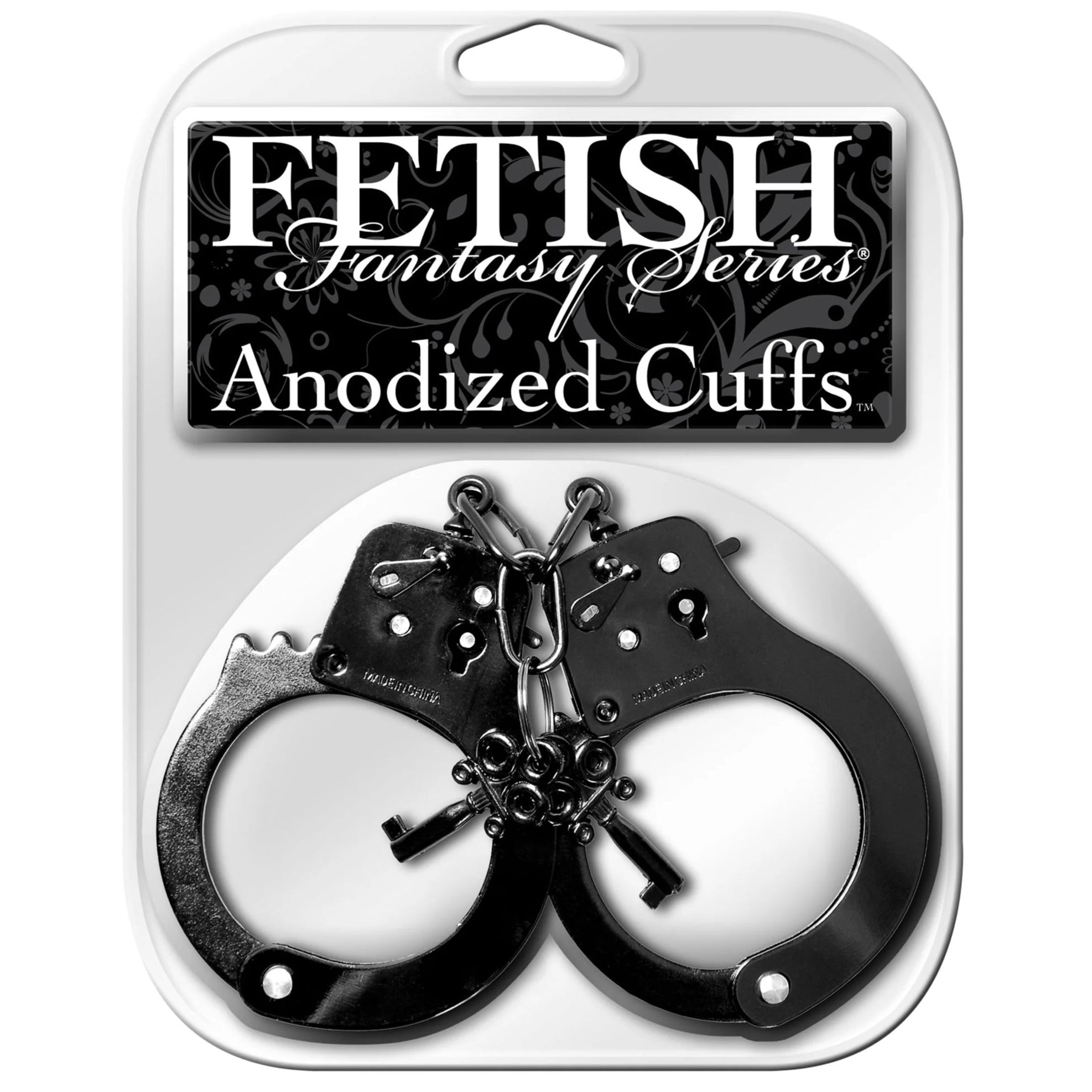 Fetish Fantasy Series Anodized Cuffs - Black