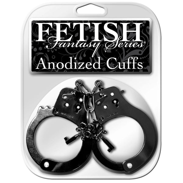 Fetish Fantasy Series Anodized Cuffs - Black