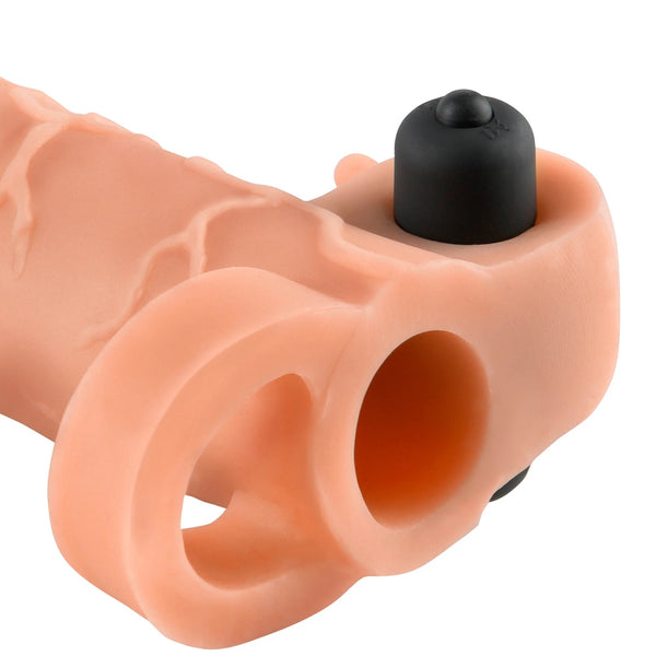 Fantasy X-Tensions Vibrating Real Feel 1" Extension - Light