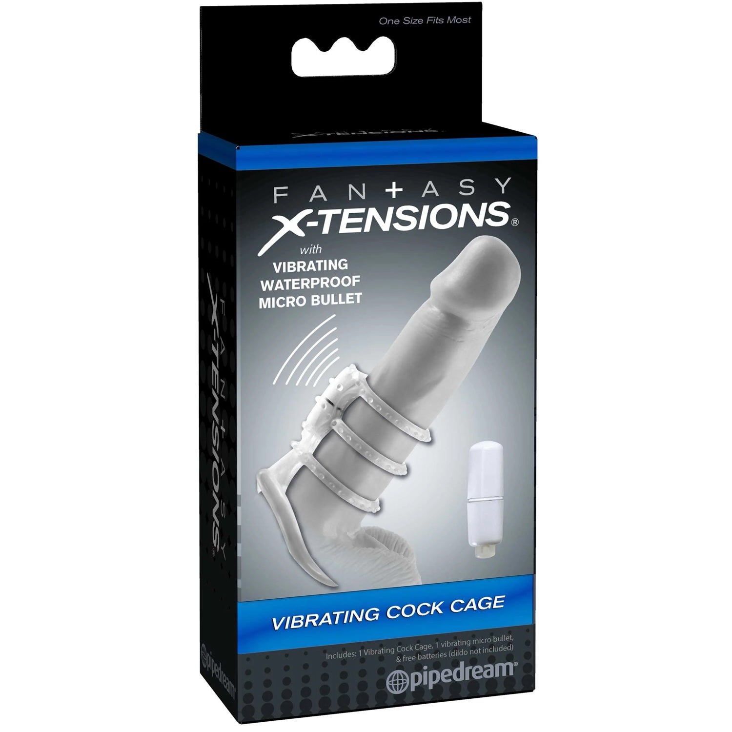 Fantasy X-Tensions Vibrating Cock Cage