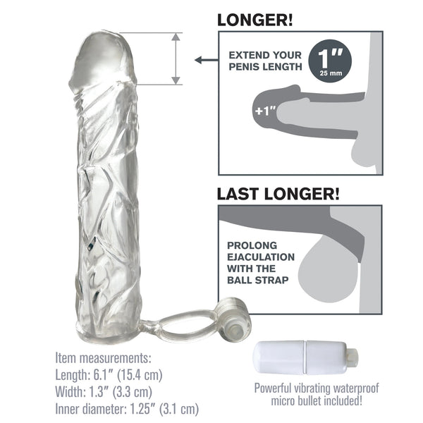 Fantasy X-Tensions Vibrating Super Sleeve