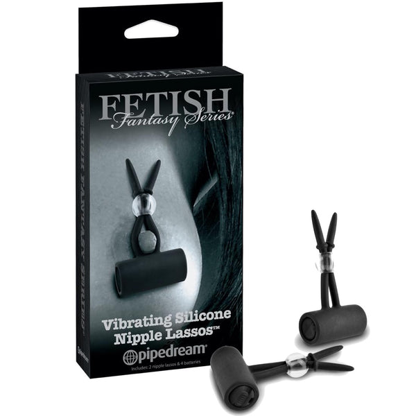 Pipedream Fetish Fantasy Limited Edition Vibrating Silicone Nipple Lassos - Extreme Toyz Singapore - https://extremetoyz.com.sg - Sex Toys and Lingerie Online Store