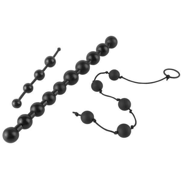Pipedream Anal Fantasy Beginner's Bead Kit - Extreme Toyz Singapore - https://extremetoyz.com.sg - Sex Toys and Lingerie Online Store - Bondage Gear / Vibrators / Electrosex Toys / Wireless Remote Control Vibes / Sexy Lingerie and Role Play / BDSM / Dungeon Furnitures / Dildos and Strap Ons &nbsp;/ Anal and Prostate Massagers / Anal Douche and Cleaning Aide / Delay Sprays and Gels / Lubricants and more...
