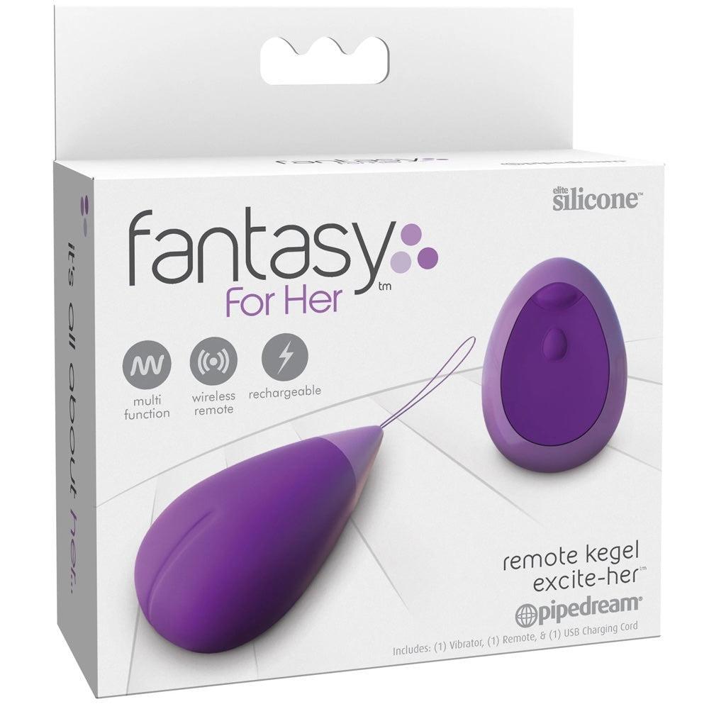 Fantasy For Her Rechargeable Remote Kegel Excite-Her