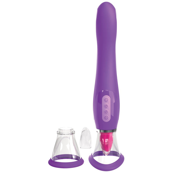 Pipedream Fantasy For Her Ultimate Pleasure Oral Sex with Suction & G-Spot Vibrator - Extreme Toyz Singapore - https://extremetoyz.com.sg - Sex Toys and Lingerie Online Store - Bondage Gear / Vibrators / Electrosex Toys / Wireless Remote Control Vibes / Sexy Lingerie and Role Play / BDSM / Dungeon Furnitures / Dildos and Strap Ons &nbsp;/ Anal and Prostate Massagers / Anal Douche and Cleaning Aide / Delay Sprays and Gels / Lubricants and more...