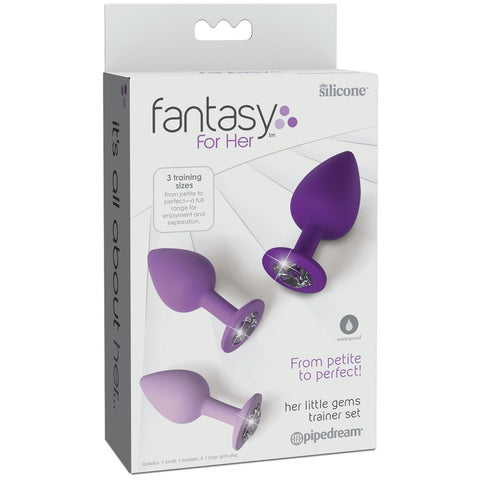 Pipedream Fantasy For Her Little Gems Trainer Set - Extreme Toyz Singapore - https://extremetoyz.com.sg - Sex Toys and Lingerie Online Store - Bondage Gear / Vibrators / Electrosex Toys / Wireless Remote Control Vibes / Sexy Lingerie and Role Play / BDSM / Dungeon Furnitures / Dildos and Strap Ons &nbsp;/ Anal and Prostate Massagers / Anal Douche and Cleaning Aide / Delay Sprays and Gels / Lubricants and more...