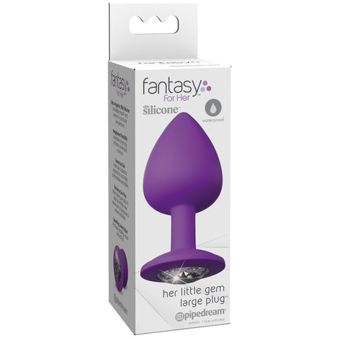 Pipedream Fantasy For Her Little Gem Large Plug - Extreme Toyz Singapore - https://extremetoyz.com.sg - Sex Toys and Lingerie Online Store - Bondage Gear / Vibrators / Electrosex Toys / Wireless Remote Control Vibes / Sexy Lingerie and Role Play / BDSM / Dungeon Furnitures / Dildos and Strap Ons &nbsp;/ Anal and Prostate Massagers / Anal Douche and Cleaning Aide / Delay Sprays and Gels / Lubricants and more...
