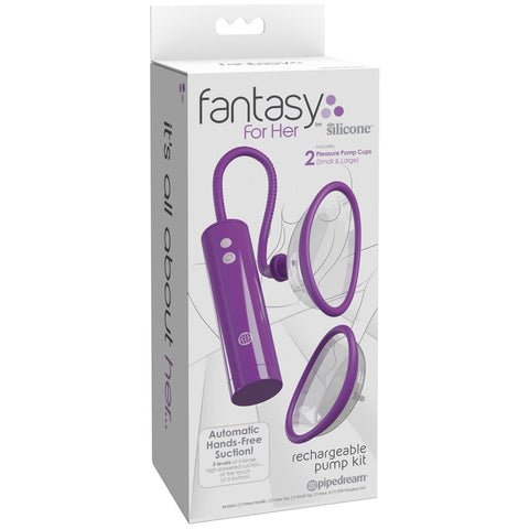Pipedream Fantasy For Her Rechargeable Pump Kit - Extreme Toyz Singapore - https://extremetoyz.com.sg - Sex Toys and Lingerie Online Store - Bondage Gear / Vibrators / Electrosex Toys / Wireless Remote Control Vibes / Sexy Lingerie and Role Play / BDSM / Dungeon Furnitures / Dildos and Strap Ons &nbsp;/ Anal and Prostate Massagers / Anal Douche and Cleaning Aide / Delay Sprays and Gels / Lubricants and more...