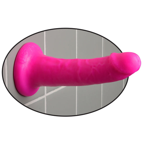 Pipedream  Dillio 6" Slim Dildo - Pink - Extreme Toyz Singapore - https://extremetoyz.com.sg - Sex Toys and Lingerie Online Store - Bondage Gear / Vibrators / Electrosex Toys / Wireless Remote Control Vibes / Sexy Lingerie and Role Play / BDSM / Dungeon Furnitures / Dildos and Strap Ons &nbsp;/ Anal and Prostate Massagers / Anal Douche and Cleaning Aide / Delay Sprays and Gels / Lubricants and more...