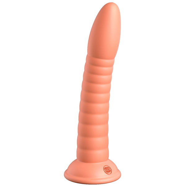 Pipedream Dillio Platinum Wild Thing 7" Platinum Silicone Dildo - Peach - Extreme Toyz Singapore - https://extremetoyz.com.sg - Sex Toys and Lingerie Online Store - Bondage Gear / Vibrators / Electrosex Toys / Wireless Remote Control Vibes / Sexy Lingerie and Role Play / BDSM / Dungeon Furnitures / Dildos and Strap Ons &nbsp;/ Anal and Prostate Massagers / Anal Douche and Cleaning Aide / Delay Sprays and Gels / Lubricants and more...