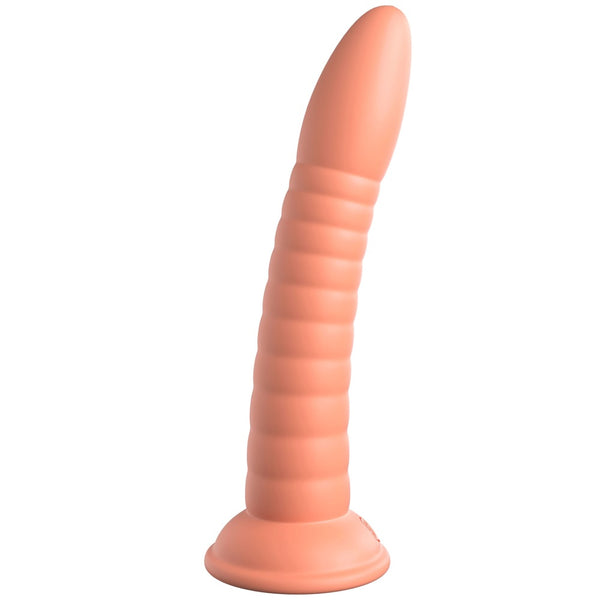 Pipedream Dillio Platinum Wild Thing 7" Platinum Silicone Dildo - Peach - Extreme Toyz Singapore - https://extremetoyz.com.sg - Sex Toys and Lingerie Online Store - Bondage Gear / Vibrators / Electrosex Toys / Wireless Remote Control Vibes / Sexy Lingerie and Role Play / BDSM / Dungeon Furnitures / Dildos and Strap Ons &nbsp;/ Anal and Prostate Massagers / Anal Douche and Cleaning Aide / Delay Sprays and Gels / Lubricants and more...