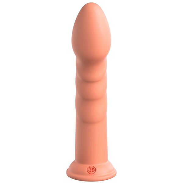 Pipedream Dillio Platinum Super Eight 8" Platinum Silicone Dildo - Peach - Extreme Toyz Singapore - https://extremetoyz.com.sg - Sex Toys and Lingerie Online Store - Bondage Gear / Vibrators / Electrosex Toys / Wireless Remote Control Vibes / Sexy Lingerie and Role Play / BDSM / Dungeon Furnitures / Dildos and Strap Ons &nbsp;/ Anal and Prostate Massagers / Anal Douche and Cleaning Aide / Delay Sprays and Gels / Lubricants and more...