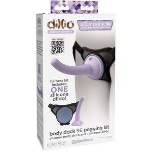 Pipedream Dillio Platinum Body Dock SE Pegging Kit - 5" - Extreme Toyz Singapore - https://extremetoyz.com.sg - Sex Toys and Lingerie Online Store - Bondage Gear / Vibrators / Electrosex Toys / Wireless Remote Control Vibes / Sexy Lingerie and Role Play / BDSM / Dungeon Furnitures / Dildos and Strap Ons &nbsp;/ Anal and Prostate Massagers / Anal Douche and Cleaning Aide / Delay Sprays and Gels / Lubricants and more...