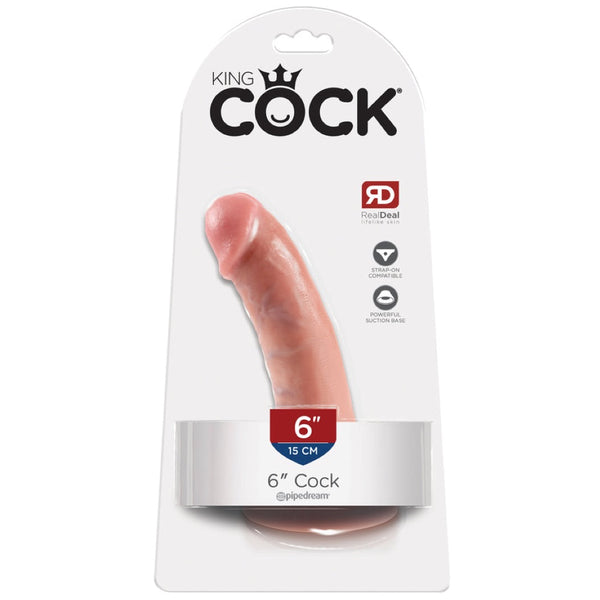 Pipedream King Cock 6" Cock - Extreme Toyz Singapore - https://extremetoyz.com.sg - Sex Toys and Lingerie Online Store