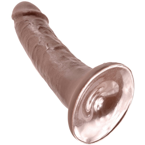 Pipedream King Cock 6" Cock - Brown - Extreme Toyz Singapore - https://extremetoyz.com.sg - Sex Toys and Lingerie Online Store - Bondage Gear / Vibrators / Electrosex Toys / Wireless Remote Control Vibes / Sexy Lingerie and Role Play / BDSM / Dungeon Furnitures / Dildos and Strap Ons &nbsp;/ Anal and Prostate Massagers / Anal Douche and Cleaning Aide / Delay Sprays and Gels / Lubricants and more...