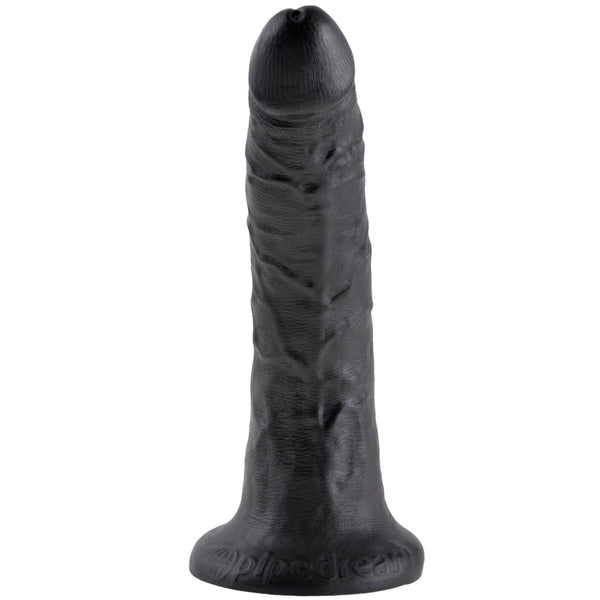 Pipedream King Cock 7" Cock - Black - Extreme Toyz Singapore - https://extremetoyz.com.sg - Sex Toys and Lingerie Online Store - Bondage Gear / Vibrators / Electrosex Toys / Wireless Remote Control Vibes / Sexy Lingerie and Role Play / BDSM / Dungeon Furnitures / Dildos and Strap Ons &nbsp;/ Anal and Prostate Massagers / Anal Douche and Cleaning Aide / Delay Sprays and Gels / Lubricants and more...